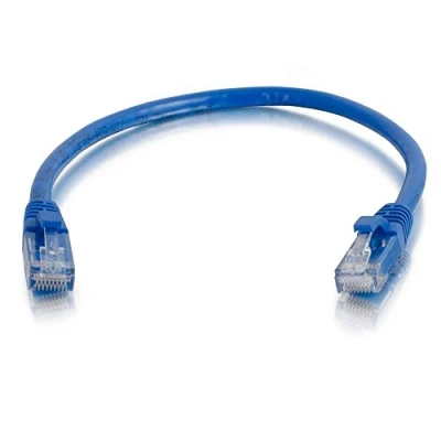 Afbeelding van C2G 0,3 m Cat6 Booted Unshielded (UTP) netwerkpatchkabel blauw