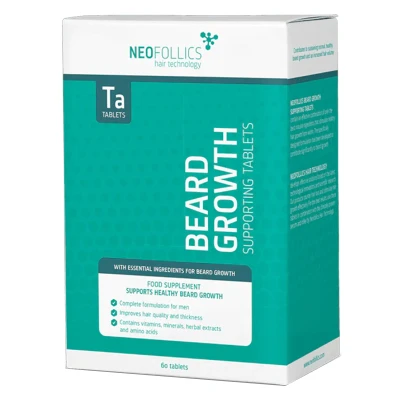 Afbeelding van Neofollics Beard Growth Supporting Tabletten