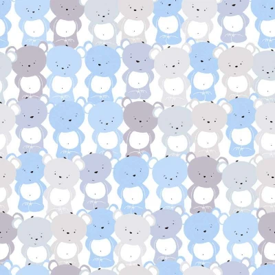 Afbeelding van AS Creation Little Love 38129 1 381291 Blauw / Grijs