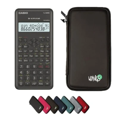 Afbeelding van CALCUSO Basispakket zwart met Rekenmachine Casio FX 82 MS 2