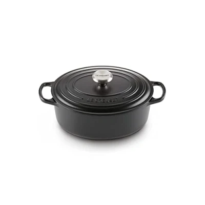 Afbeelding van Braadpan Le Creuset Signature Ovaal Mat Zwart 33 cm