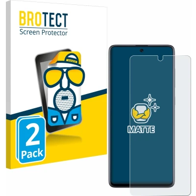 Afbeelding van BROTECT (2 Stuks) Antireflecterende Beschermfolie voor Samsung Galaxy A71 Anti Glare Screen Protector, Mat, Ontspiegelend