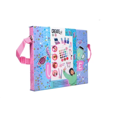 Afbeelding van Create It! Beautycase Meisjes Roze 36 delig