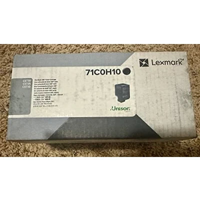 Afbeelding van Lexmark 71C0H10 zwart