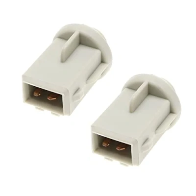 Afbeelding van 2 Stks Zijlamp Gloeilamp Houders Vervanging 191941669A Compatibel met VW T4 1990 tot 2003 Lamphouder Socket Lamp Behuizing Plastic