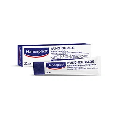 Afbeelding van Hansaplast Wondgenezende zalf (20 g), wondzalf voor een snelle wondgenezing, wond en geneeszalf vermindert het risico op littekens