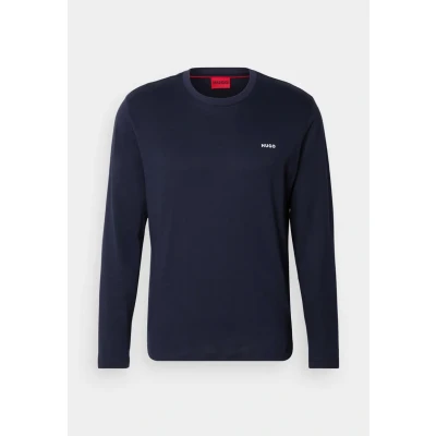 Afbeelding van HUGO Derol Longsleeve, Heren, Maat: XS, Dark blue