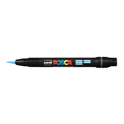 Afbeelding van Brushverfstift Posca PCF350 lichtblauw