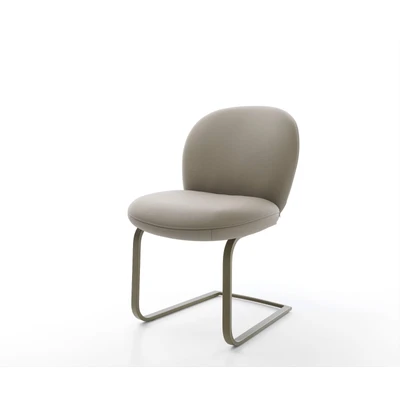 Afbeelding van sledemodel Nube Flex vlak afwerking met titaniumeffect echt leer mud pocketveer kern