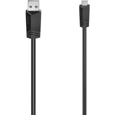 Afbeelding van Hama Kabel Mini USB naar 2.0 480 MBIT /s 1,50 M