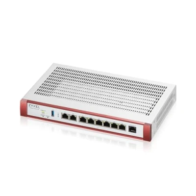 Afbeelding van Zyxel USG FLEX 200H 5.0Gbps UTM Firewall Gebundeld met 1 Jaar Beveiligingslicentie Aanbevolen tot 100 Gebruikers [USGFLEX200H]