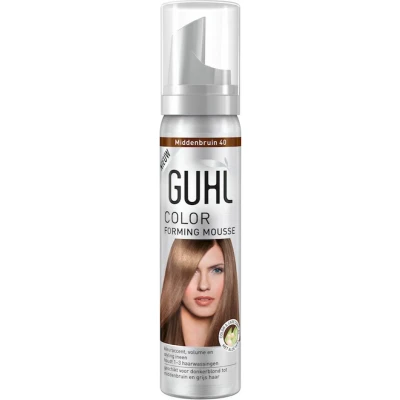 Afbeelding van 3x Guhl Color Forming Mousse Middenbruin 40 75 ml