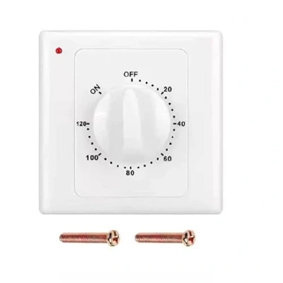 Afbeelding van AC 220 V timerschakelaar, pomp, hoge prestaties, elektronische bediening, countdown, mechanisch, timer, socket tijdschakelaar, 86 paneel (120 min)