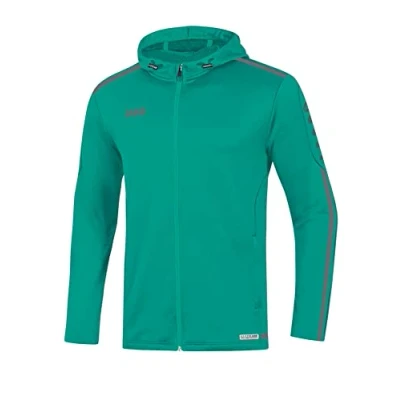 Afbeelding van JAKO Striker 2.0 Damesjas met capuchon, turquoise/antraciet, 40