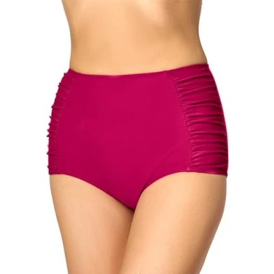 Afbeelding van Merry Style Dames Zwembroek Bikinibroekje Elastische tailleband Polyamide &amp; Elastaan Magenta (4140) 36 MS MS10 119 SL