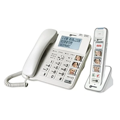 Afbeelding van Geemarc Senioren Telefoon Amplidect Combi 295 + Foto Handset