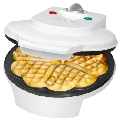 Afbeelding van Bomann WA 5018 CB Wafelijzer Hartwafels Wit