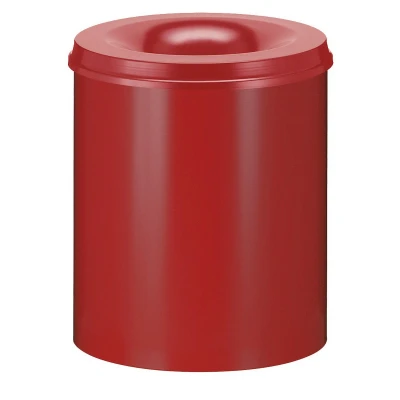 Afbeelding van Papierbak vlamdovend 80ltr rood