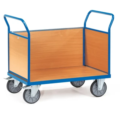 Afbeelding van Fetra 2530 Plateauwagen Staal Poedercoating Laadvermogen (max.): 400 kg