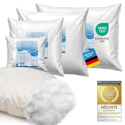 Afbeelding van Vulwatten voor kussens; Pluizig polyester vulmateriaal vulmateriaal; Kussenvulling knuffeldieren &amp; knutselwatten; Oeko Tex gecertificeerd (0,25 kg)
