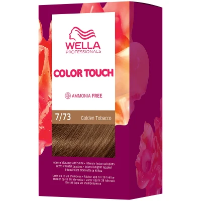 Afbeelding van Wella Professionals Color Touch Deep Brown Golden Tobacco 7/73 (130 ml)