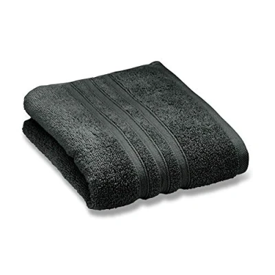 Afbeelding van Catherine Lansfield Zero Twist Zachte &amp; Absorberende Katoenen Handdoek Houtskool Grijs