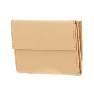 Afbeelding van BREE Leren Kaarthoes Pure SLG 103 Card Holder Vanilla Lichtgeel
