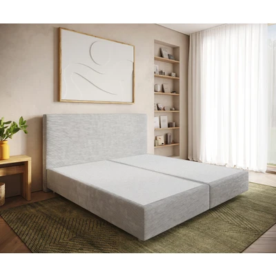 Afbeelding van Boxspringframe Dream Well Koord Zilvergrijs 200x200 cm