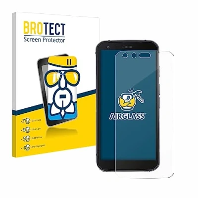 Afbeelding van BROTECT Glas Screen Protector voor Caterpillar Cat S62 Pro Schermbeschermer [9H Hardheid, Beschermglas Folie niet Gehard Glas]