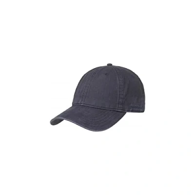 Afbeelding van Stetson Ducor Sun Guard Fullcap Dames/Heren katoenen cap fitted UV bescherming met klep achterkant gesloten voor Lente/Zomer XXL (62 63 cm) blauw