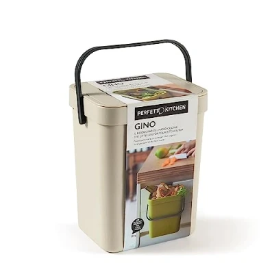 Afbeelding van PERFETTO Vuilnisbak/organisch afval om op te hangen Gino 5 l ijs