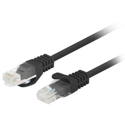 Afbeelding van Lanberg Patchkoord UTP cat.6 2m czarny 10 Pack (U/UTP, CAT6, 2 m), Netwerkkabel