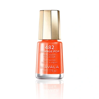 Afbeelding van Mavala Mini Color 482 Orange Pop 5 ml Nagellak Beautytasting