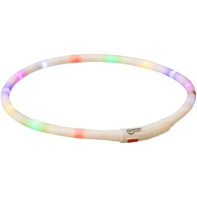 Afbeelding van Trixie Flash Lichtring Usb Silicone Meerkleurig XS XL 70 CM 10MM