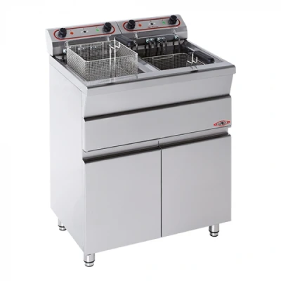Afbeelding van friteuse 12L+12L