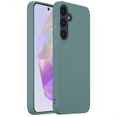 Afbeelding van imoshion Hoesje Geschikt voor Samsung Galaxy A35 Color Backcover Pine Green