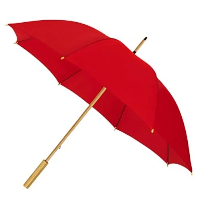 Afbeelding van Eco bamboe paraplu windproof rood
