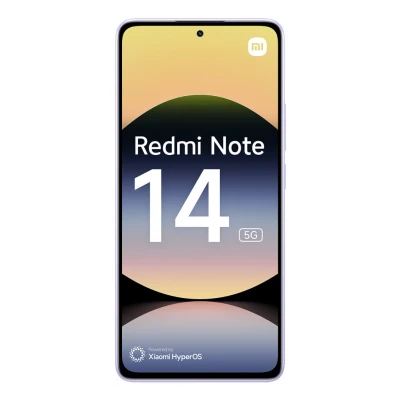 Afbeelding van Xiaomi Redmi Note 14 5G smartphone, 8+256GB, black, 108MP AI camera system, 5500mAh batterij, 120Hz eye care display, features (oplader niet inclusief)