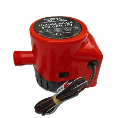 Afbeelding van Johnson pump ultima bilgepomp met vlotterschakelaar 800gph 12v/3a 51l/min slangaansl. 3/4