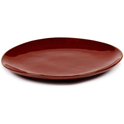 Afbeelding van Serax Marie Michielssen La Mère plat bord D20cm venetian red