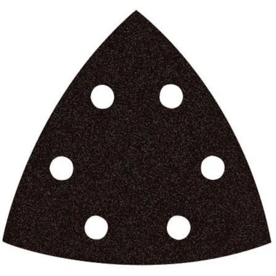 Afbeelding van Hikoki Accessoires Set Schuurpapier Delta 94Mm K120/240/400/600/1200 Zwart (15 St) 753430