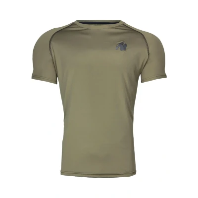 Afbeelding van Gorilla Wear Performance Tshirt print, Heren, Maat: XXL, Dark green