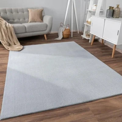 Afbeelding van Paco Home Vloerkleed Woonkamer Laagpolig Boho Scandinavisch Eenkleurig 240x340 cm