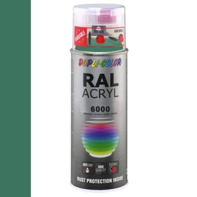 Afbeelding van Dupli Color Ral Acryl 6000 Patina groen Hoogglans 400 ml
