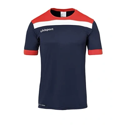 Afbeelding van Uhlsport Offense 23 Shirt Korte Mouw Kinderen Marine / Rood Wit Maat: 140