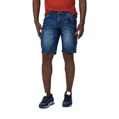 Afbeelding van Timezone Heren Regular RykerTZ Short, Dynamic Blue Wash, 28W (Regular)