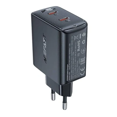Afbeelding van Acefast A49 black Oplader