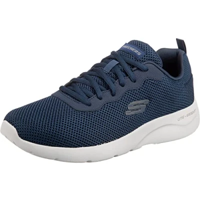 Afbeelding van Skechers Dynamight 2.0 Rayhill sneakers voor heren, Navy Mesh Pu Trim, 43 EU