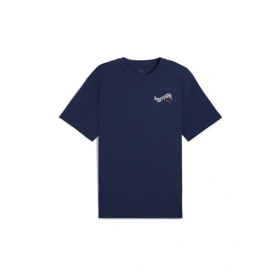 Afbeelding van Puma Portugal Ftblnrgy Tshirt print, Heren, Maat: Medium, Persian blue