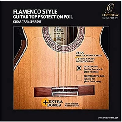 Afbeelding van Ortega OPG FLAM1 Permanent glue set transparante slagplaat